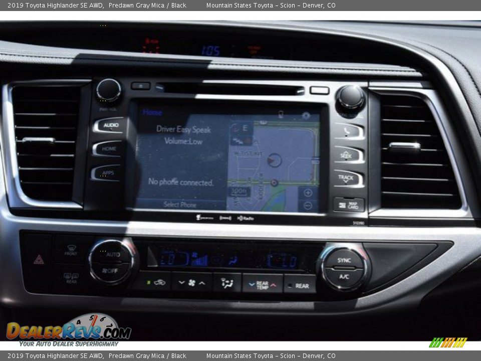 2019 Toyota Highlander SE AWD Predawn Gray Mica / Black Photo #9