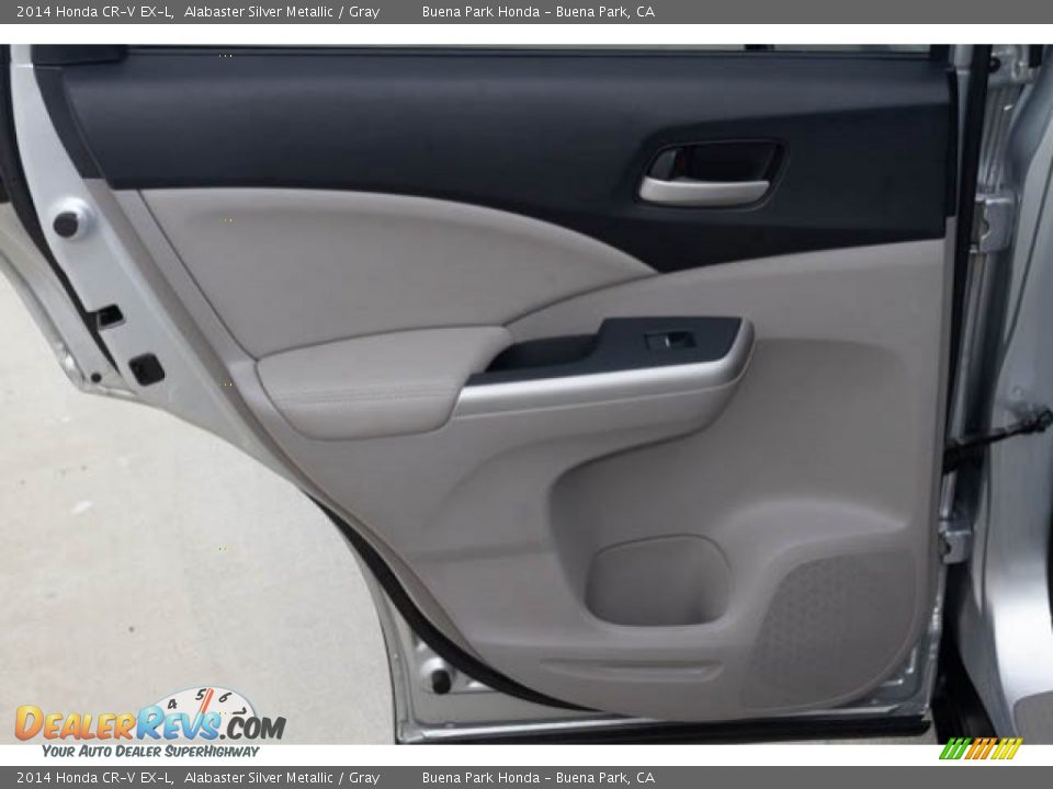 2014 Honda CR-V EX-L Alabaster Silver Metallic / Gray Photo #27