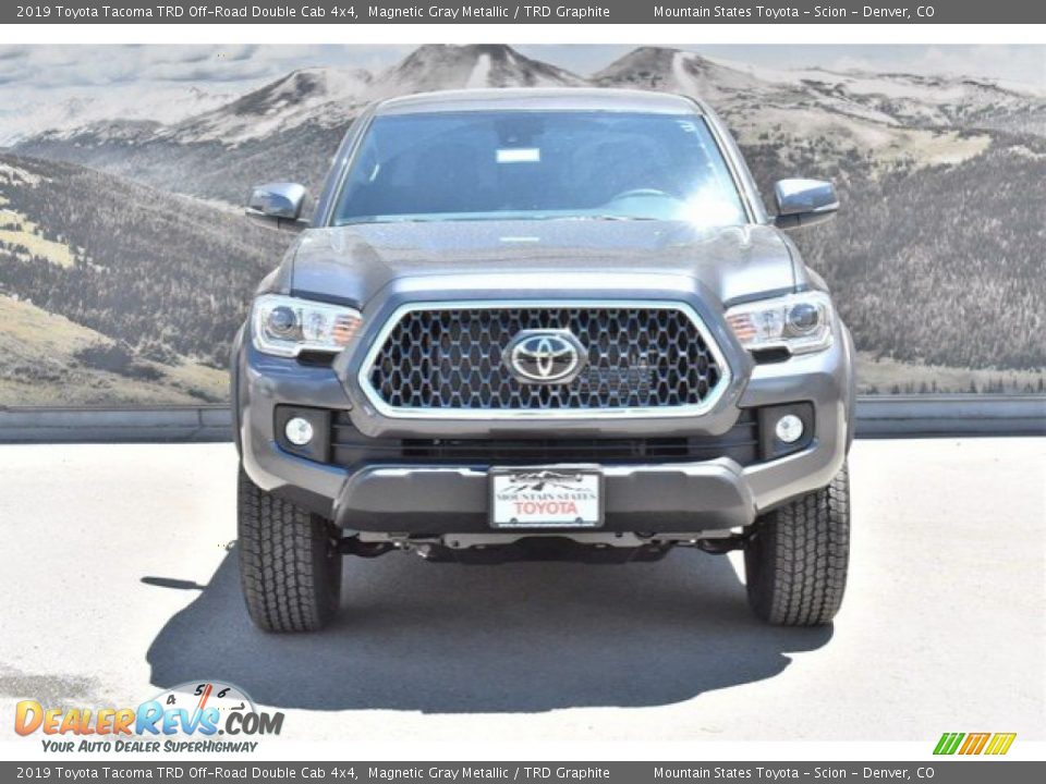 2019 Toyota Tacoma TRD Off-Road Double Cab 4x4 Magnetic Gray Metallic / TRD Graphite Photo #2