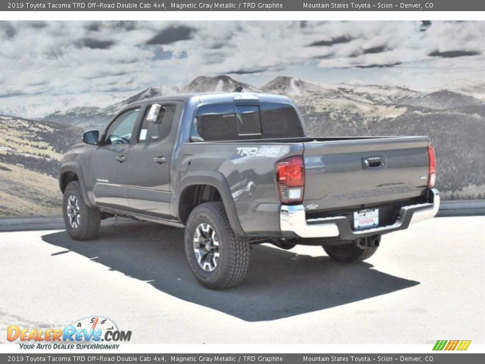 2019 Toyota Tacoma TRD Off-Road Double Cab 4x4 Magnetic Gray Metallic / TRD Graphite Photo #3