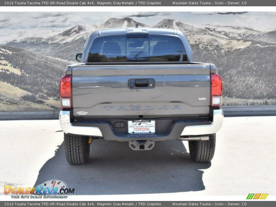 2019 Toyota Tacoma TRD Off-Road Double Cab 4x4 Magnetic Gray Metallic / TRD Graphite Photo #4