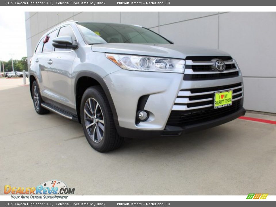 2019 Toyota Highlander XLE Celestial Silver Metallic / Black Photo #2