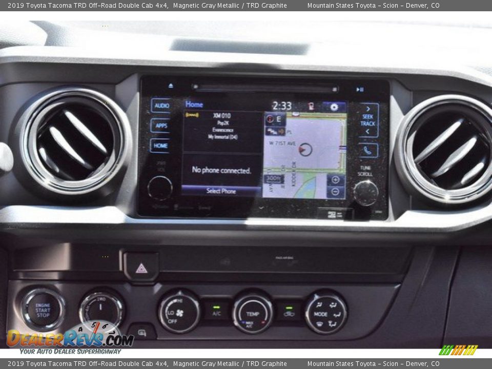 2019 Toyota Tacoma TRD Off-Road Double Cab 4x4 Magnetic Gray Metallic / TRD Graphite Photo #8