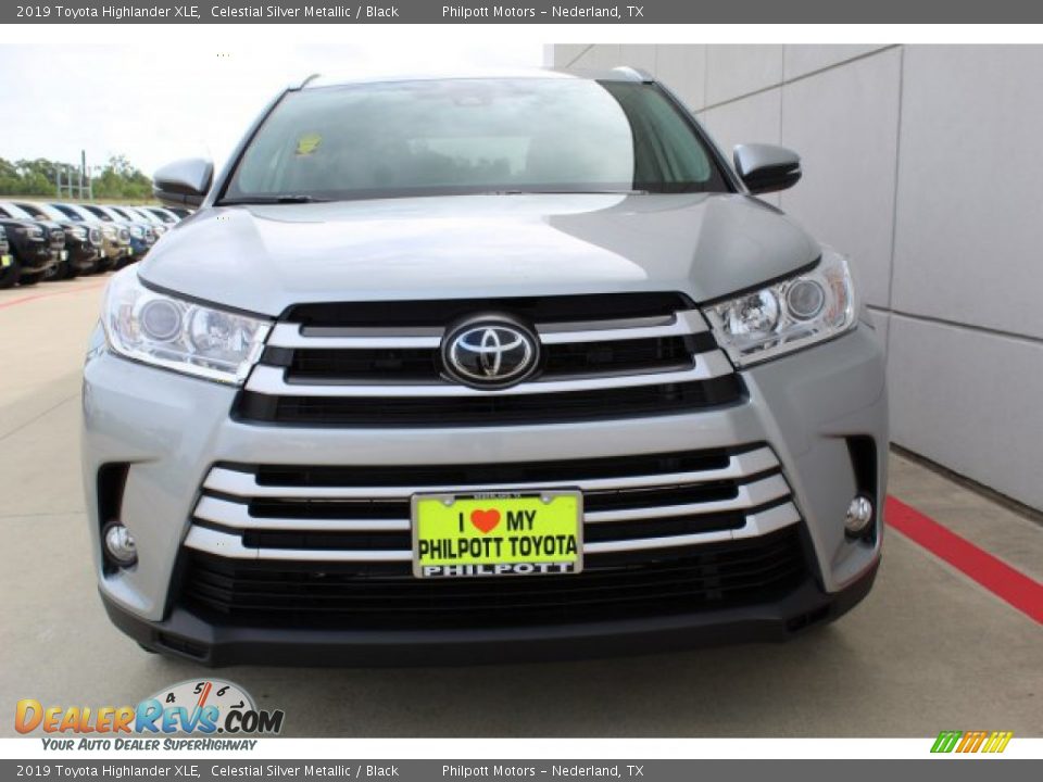 2019 Toyota Highlander XLE Celestial Silver Metallic / Black Photo #3