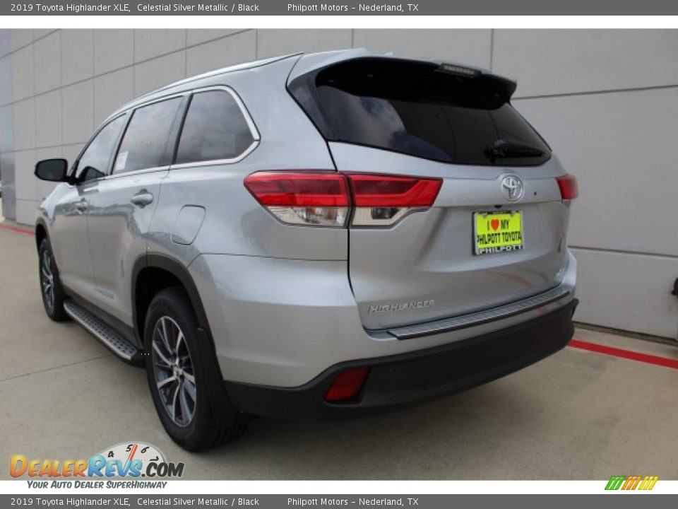2019 Toyota Highlander XLE Celestial Silver Metallic / Black Photo #6