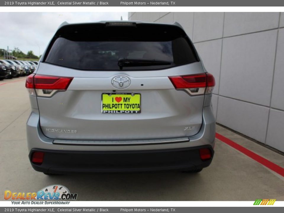 2019 Toyota Highlander XLE Celestial Silver Metallic / Black Photo #7