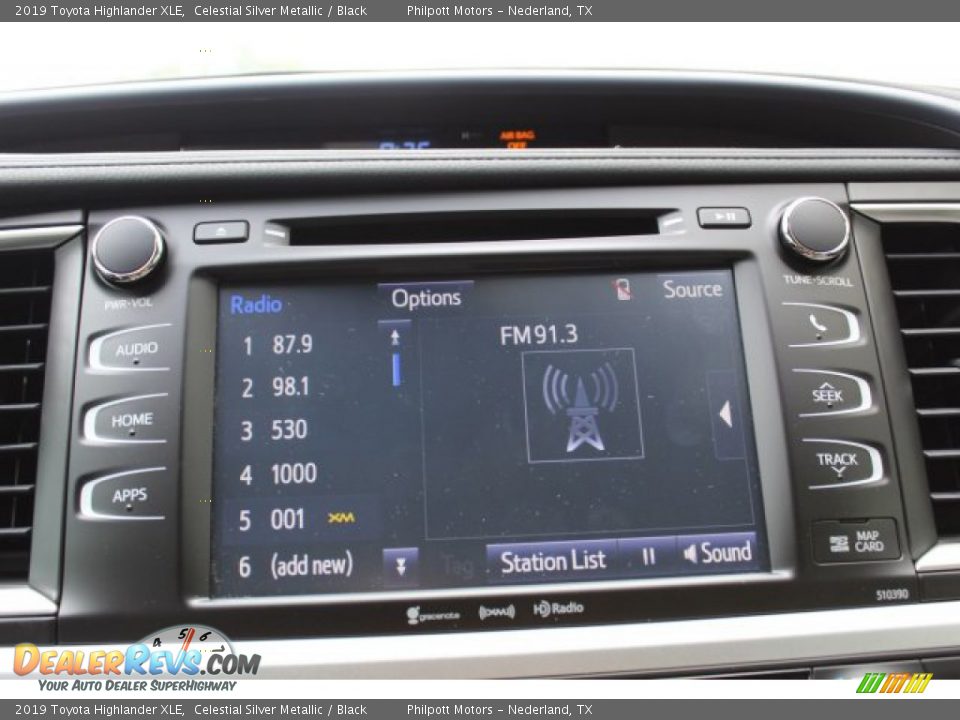 2019 Toyota Highlander XLE Celestial Silver Metallic / Black Photo #15