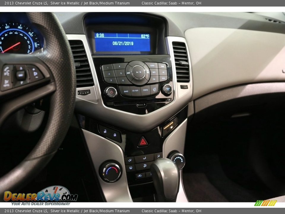 2013 Chevrolet Cruze LS Silver Ice Metallic / Jet Black/Medium Titanium Photo #9