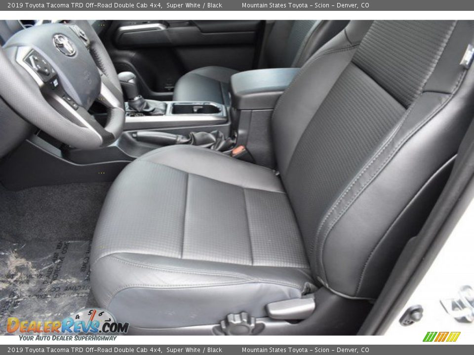 2019 Toyota Tacoma TRD Off-Road Double Cab 4x4 Super White / Black Photo #6