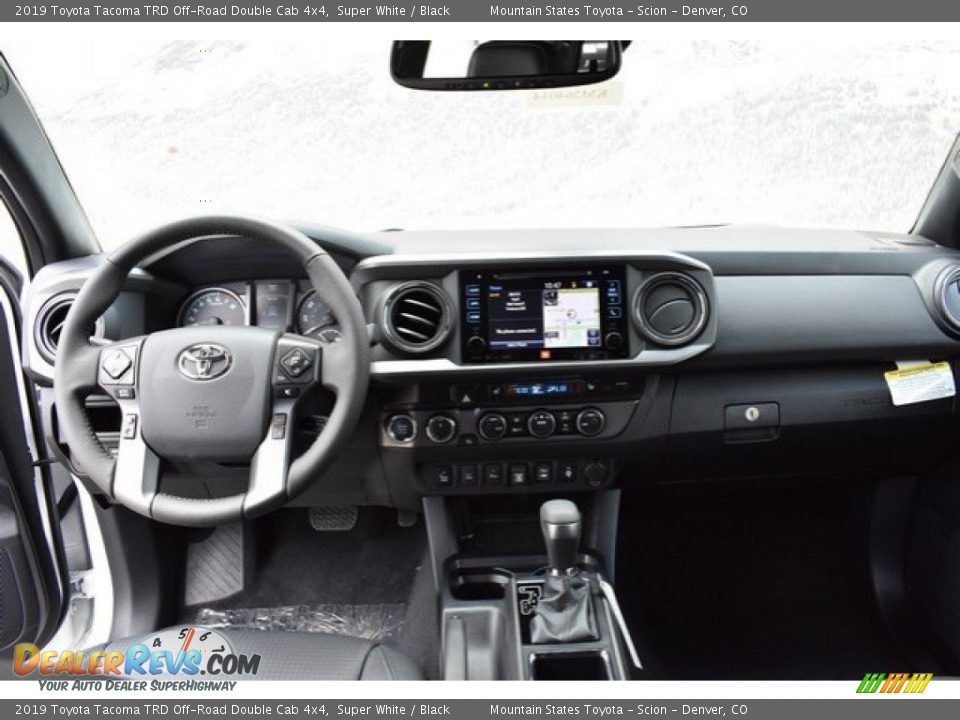 2019 Toyota Tacoma TRD Off-Road Double Cab 4x4 Super White / Black Photo #7