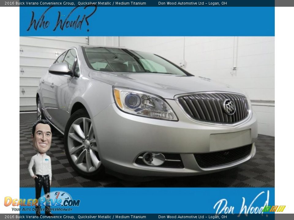 2016 Buick Verano Convenience Group Quicksilver Metallic / Medium Titanium Photo #1
