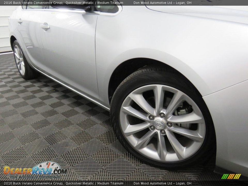 2016 Buick Verano Convenience Group Quicksilver Metallic / Medium Titanium Photo #3