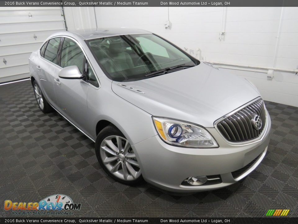 2016 Buick Verano Convenience Group Quicksilver Metallic / Medium Titanium Photo #4
