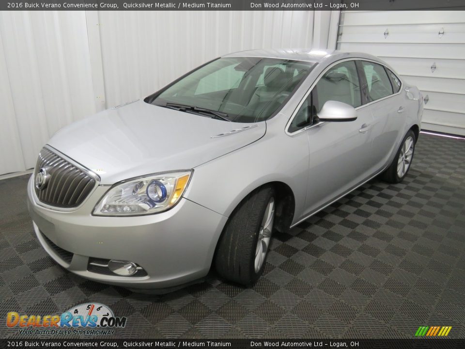 2016 Buick Verano Convenience Group Quicksilver Metallic / Medium Titanium Photo #8