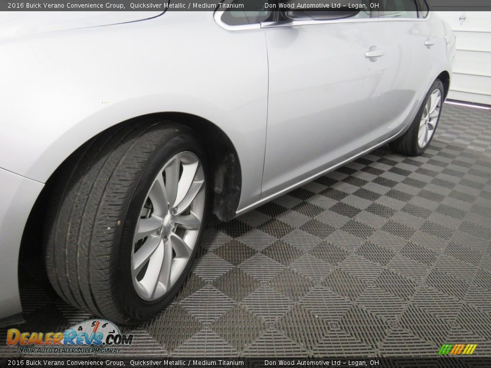 2016 Buick Verano Convenience Group Quicksilver Metallic / Medium Titanium Photo #9