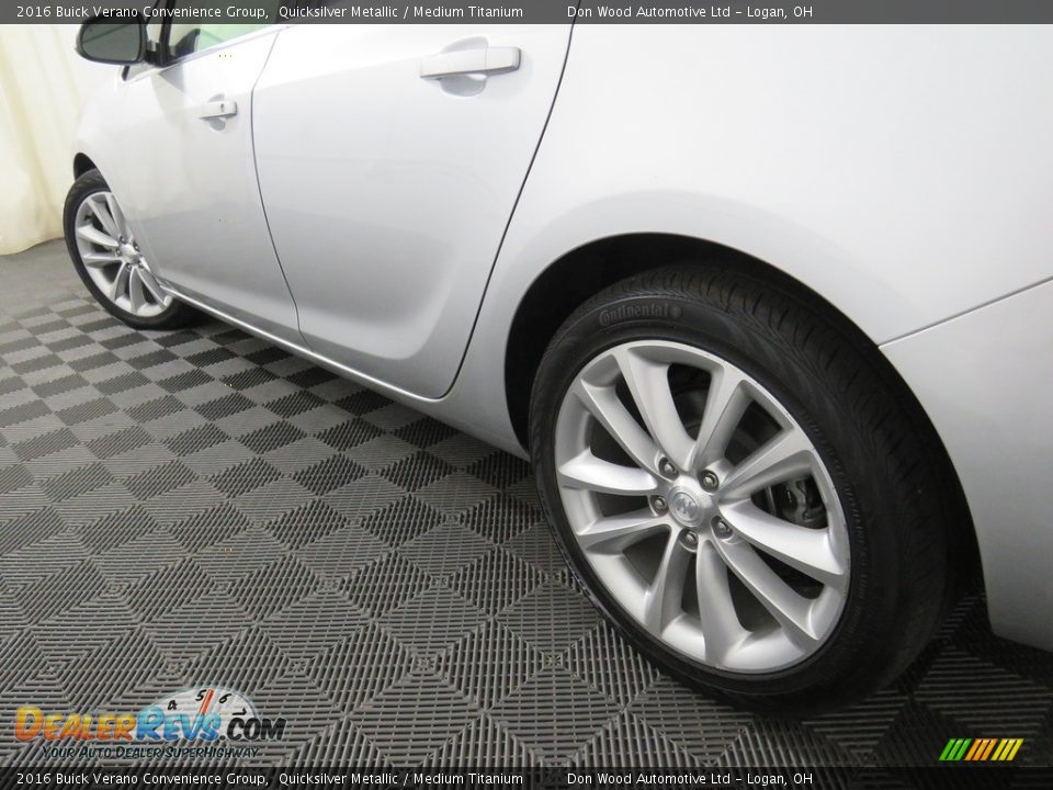 2016 Buick Verano Convenience Group Quicksilver Metallic / Medium Titanium Photo #10