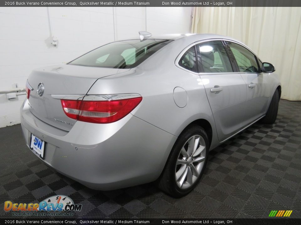 2016 Buick Verano Convenience Group Quicksilver Metallic / Medium Titanium Photo #15
