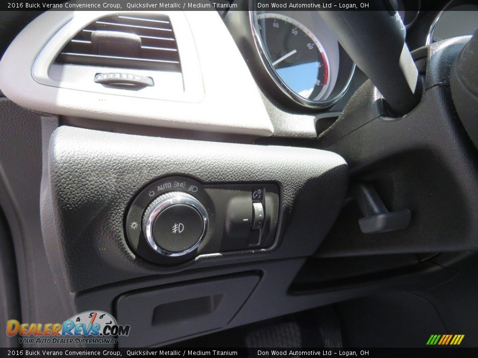 2016 Buick Verano Convenience Group Quicksilver Metallic / Medium Titanium Photo #19