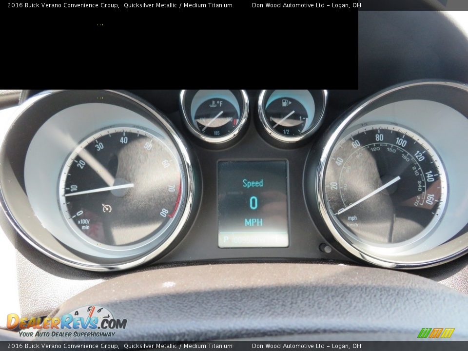 2016 Buick Verano Convenience Group Quicksilver Metallic / Medium Titanium Photo #20