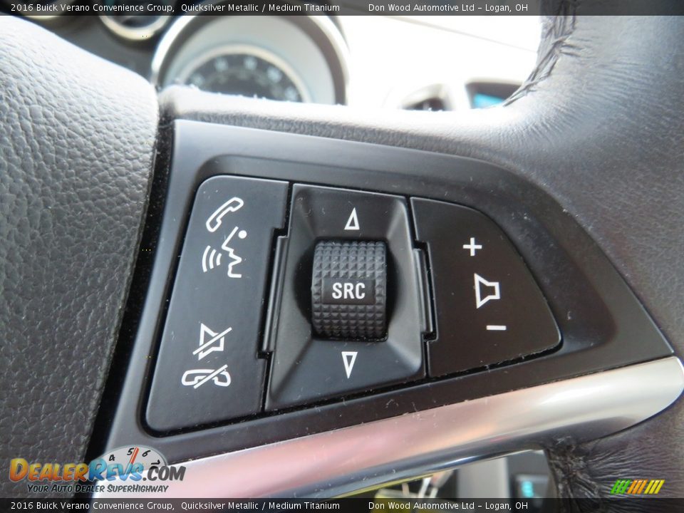 2016 Buick Verano Convenience Group Quicksilver Metallic / Medium Titanium Photo #24