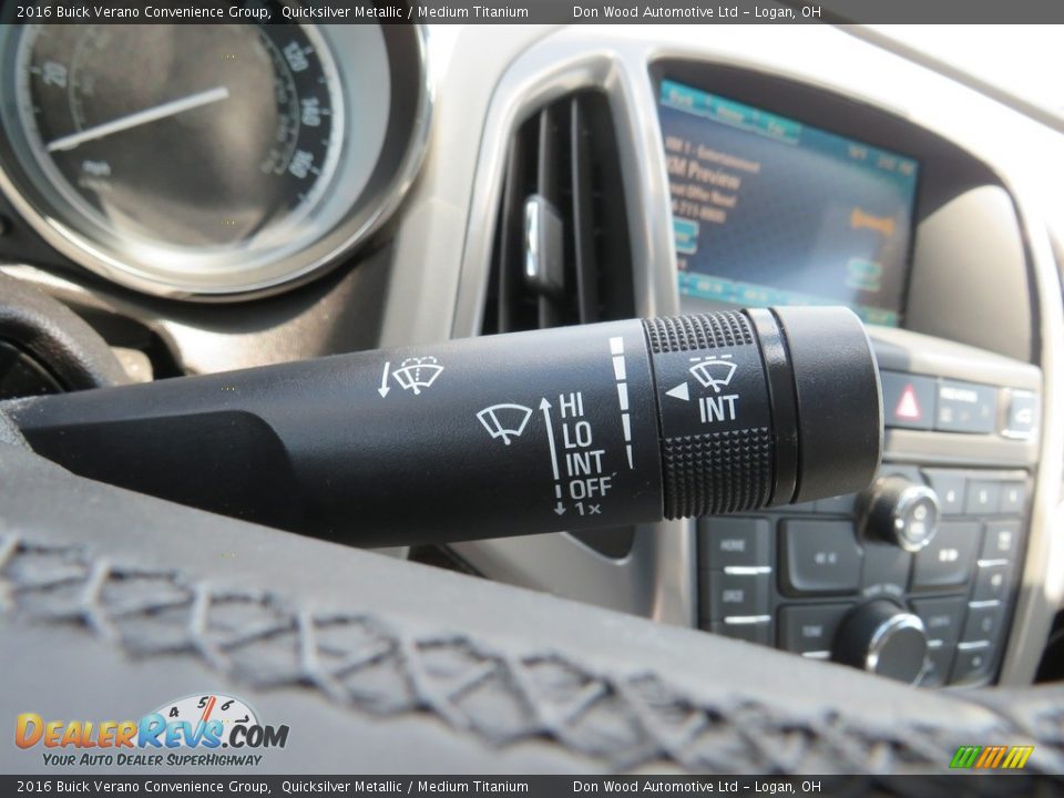 2016 Buick Verano Convenience Group Quicksilver Metallic / Medium Titanium Photo #25