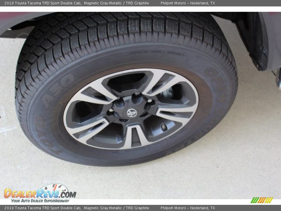 2019 Toyota Tacoma TRD Sport Double Cab Magnetic Gray Metallic / TRD Graphite Photo #5