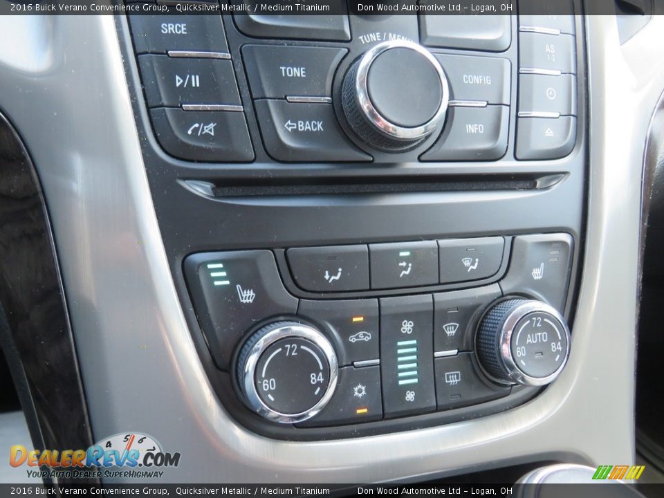 2016 Buick Verano Convenience Group Quicksilver Metallic / Medium Titanium Photo #27