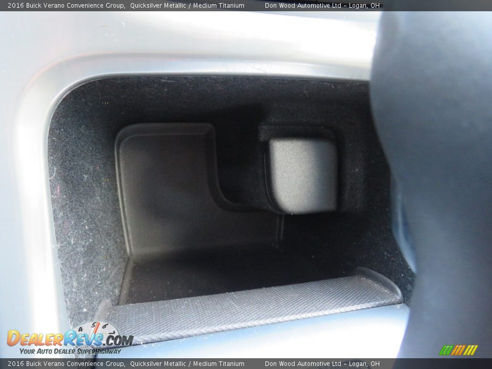 2016 Buick Verano Convenience Group Quicksilver Metallic / Medium Titanium Photo #28
