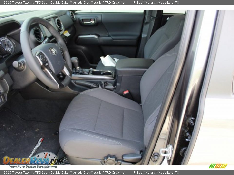 2019 Toyota Tacoma TRD Sport Double Cab Magnetic Gray Metallic / TRD Graphite Photo #10