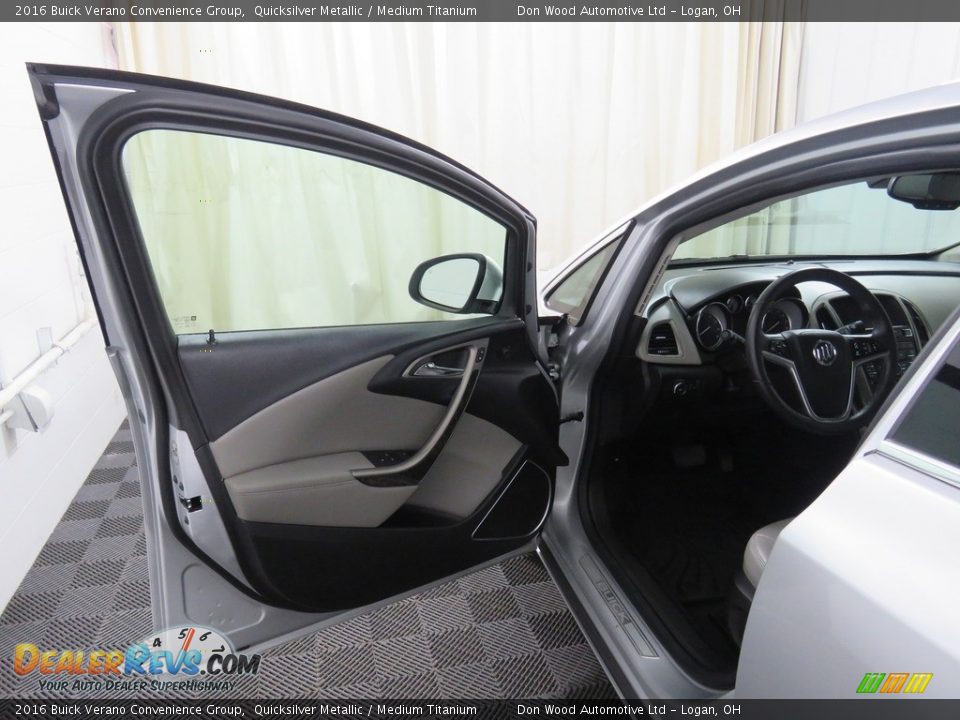 2016 Buick Verano Convenience Group Quicksilver Metallic / Medium Titanium Photo #29