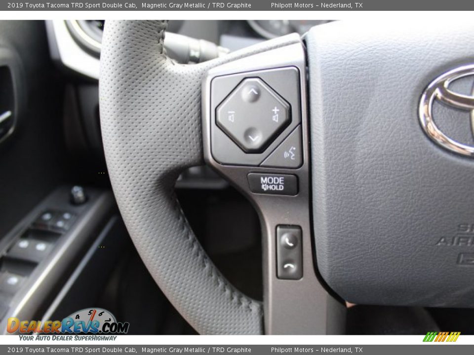 2019 Toyota Tacoma TRD Sport Double Cab Magnetic Gray Metallic / TRD Graphite Photo #11