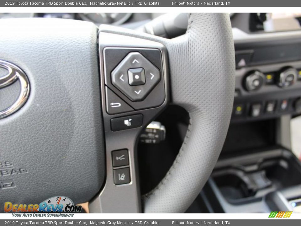 2019 Toyota Tacoma TRD Sport Double Cab Magnetic Gray Metallic / TRD Graphite Photo #12