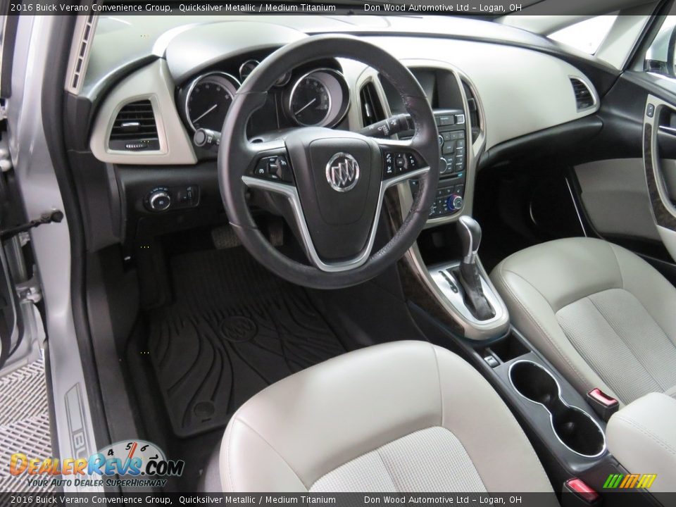 2016 Buick Verano Convenience Group Quicksilver Metallic / Medium Titanium Photo #31