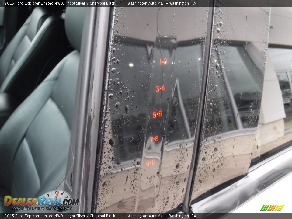 2015 Ford Explorer Limited 4WD Ingot Silver / Charcoal Black Photo #5