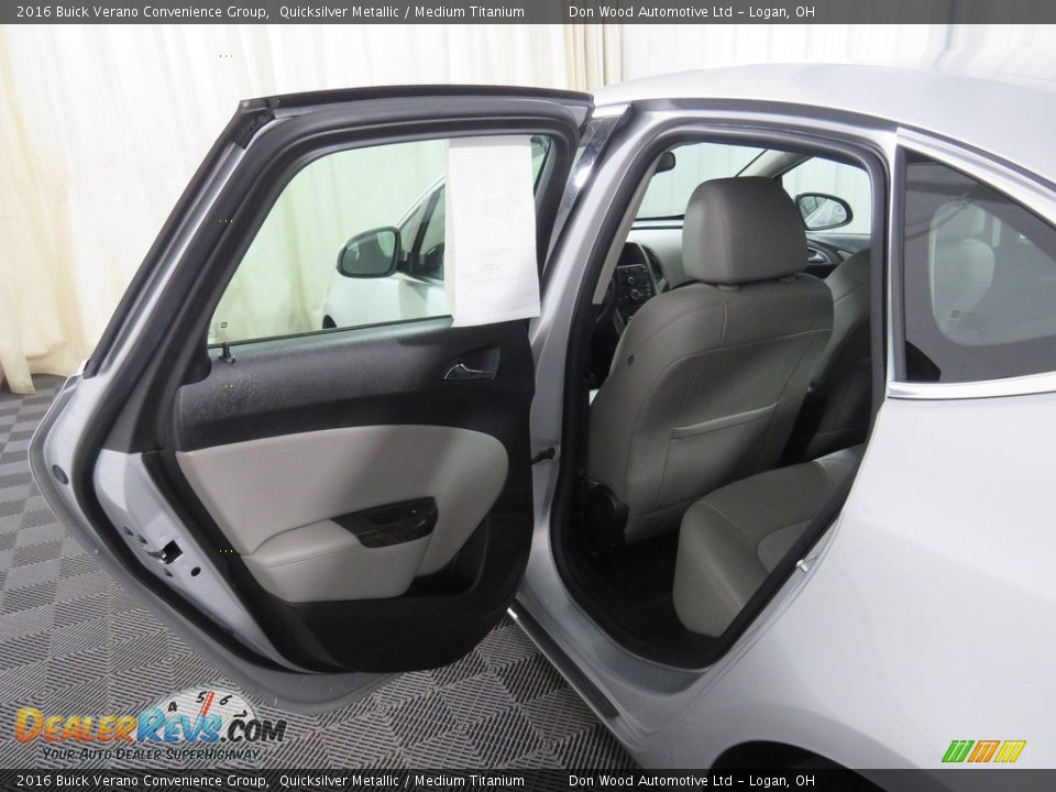 2016 Buick Verano Convenience Group Quicksilver Metallic / Medium Titanium Photo #33