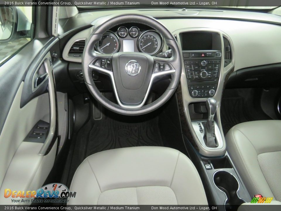 2016 Buick Verano Convenience Group Quicksilver Metallic / Medium Titanium Photo #35