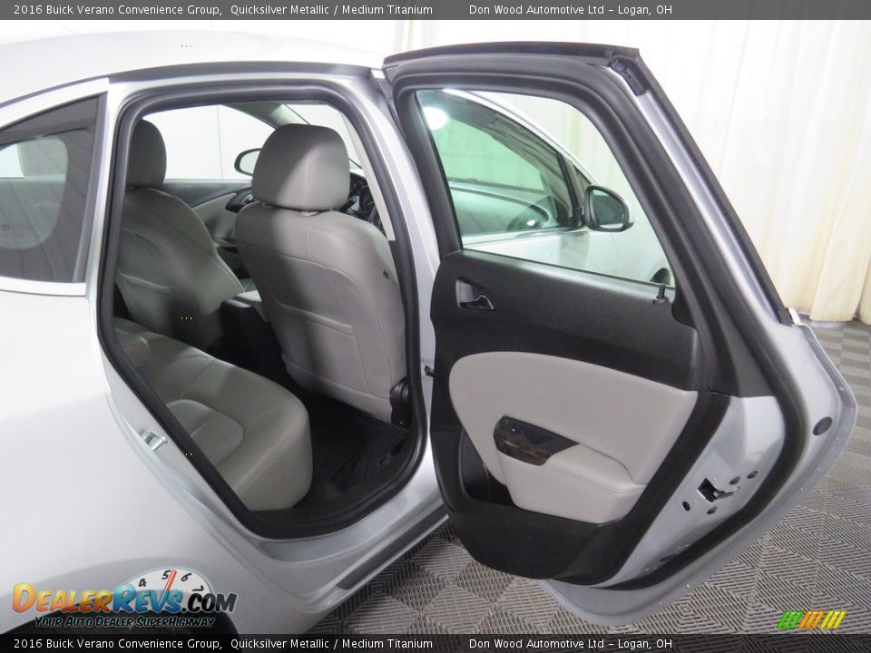 2016 Buick Verano Convenience Group Quicksilver Metallic / Medium Titanium Photo #36