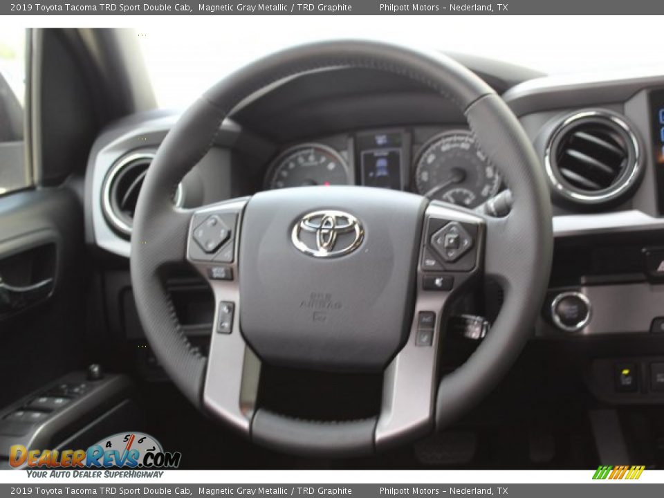 2019 Toyota Tacoma TRD Sport Double Cab Magnetic Gray Metallic / TRD Graphite Photo #21