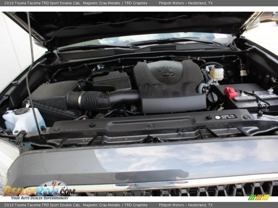 2019 Toyota Tacoma TRD Sport Double Cab Magnetic Gray Metallic / TRD Graphite Photo #23