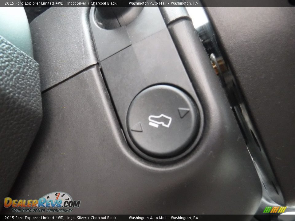 2015 Ford Explorer Limited 4WD Ingot Silver / Charcoal Black Photo #15