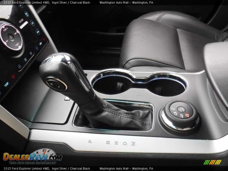 2015 Ford Explorer Limited 4WD Ingot Silver / Charcoal Black Photo #16