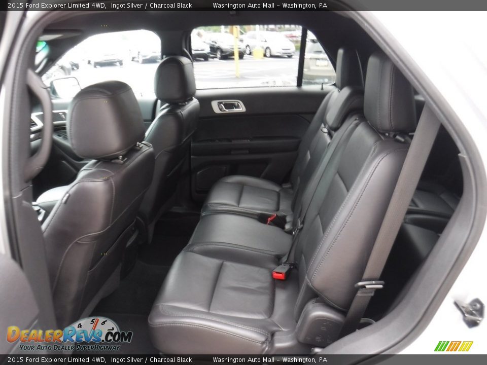 2015 Ford Explorer Limited 4WD Ingot Silver / Charcoal Black Photo #23