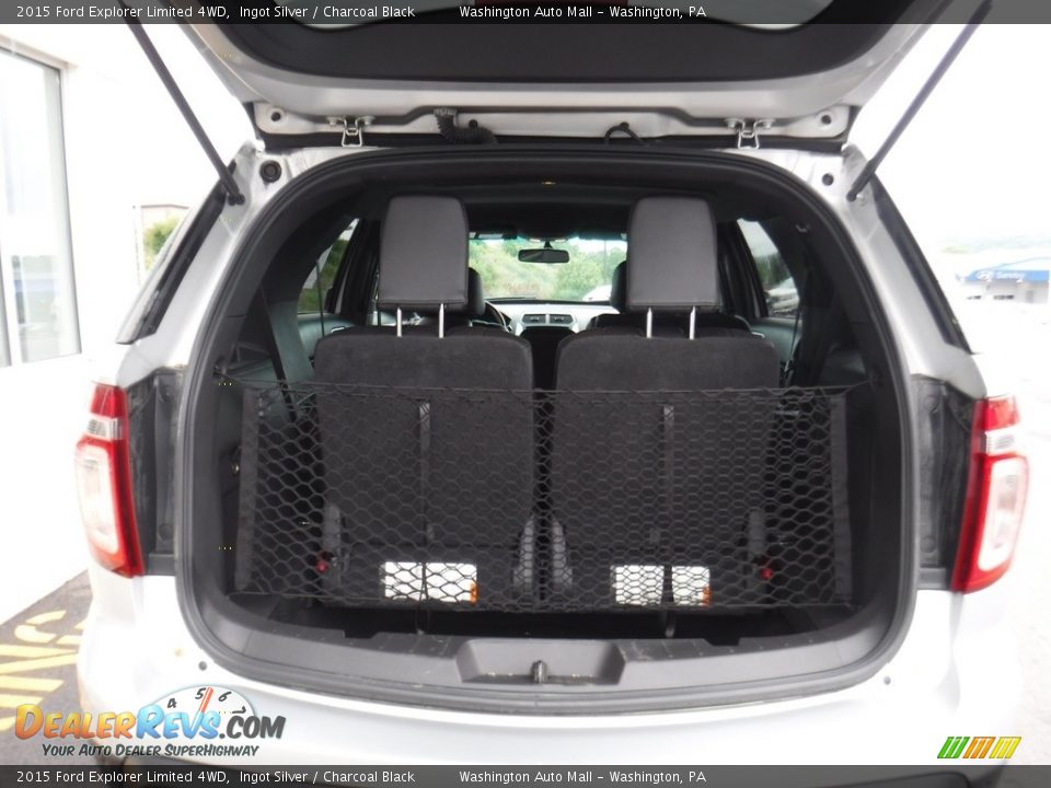 2015 Ford Explorer Limited 4WD Ingot Silver / Charcoal Black Photo #25