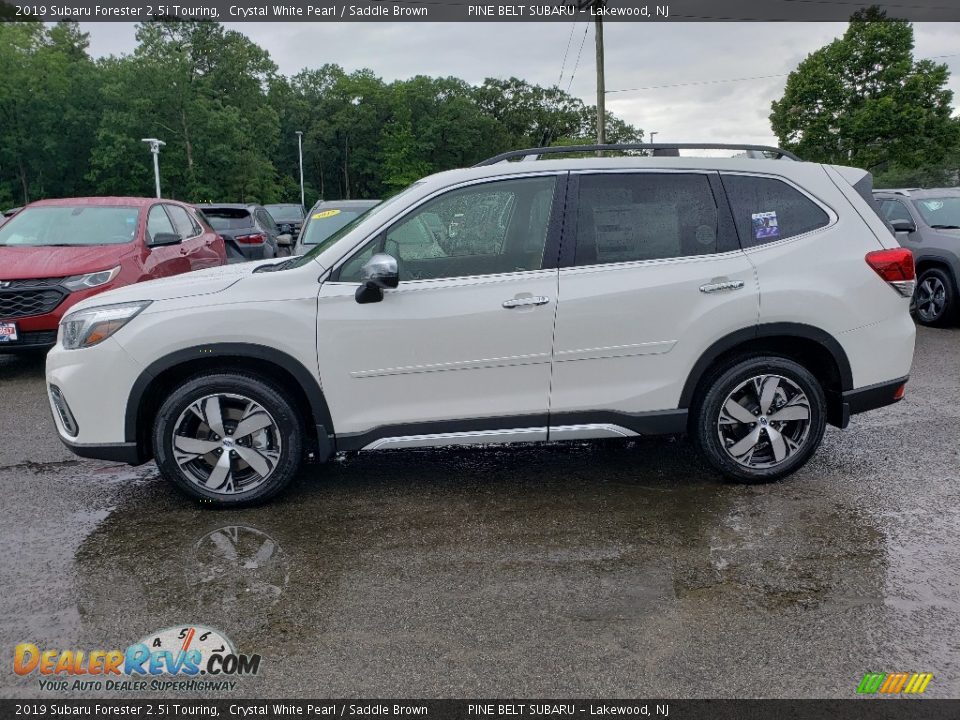 Crystal White Pearl 2019 Subaru Forester 2.5i Touring Photo #3