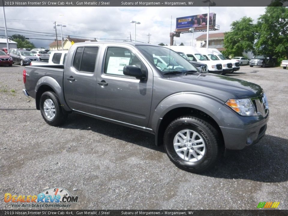 2019 Nissan Frontier SV Crew Cab 4x4 Gun Metallic / Steel Photo #1