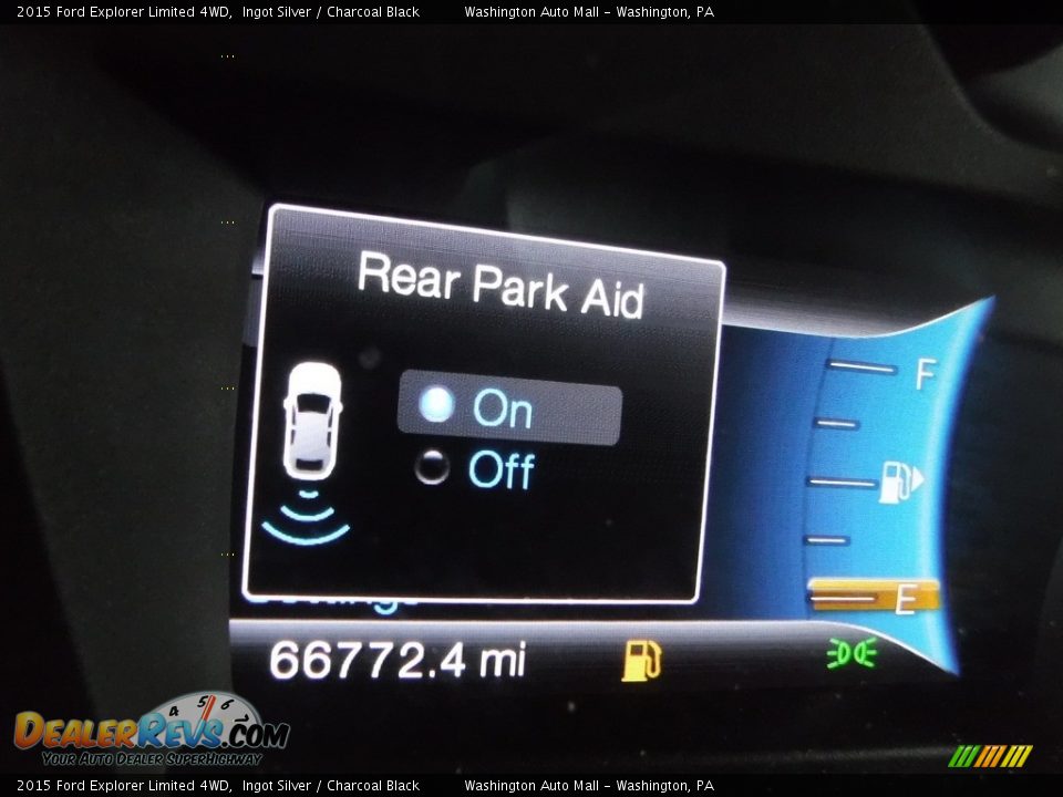 2015 Ford Explorer Limited 4WD Ingot Silver / Charcoal Black Photo #28