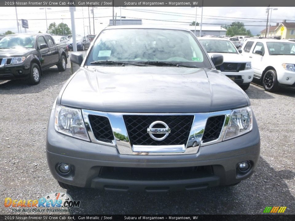 2019 Nissan Frontier SV Crew Cab 4x4 Gun Metallic / Steel Photo #9