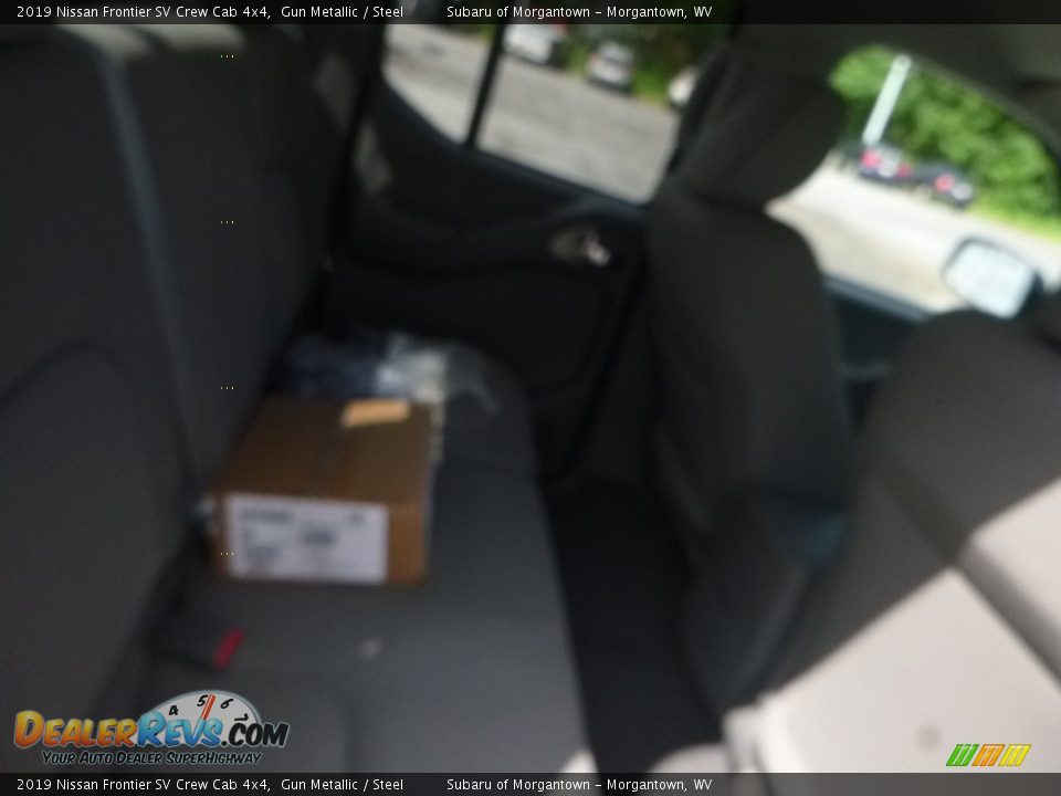 2019 Nissan Frontier SV Crew Cab 4x4 Gun Metallic / Steel Photo #12