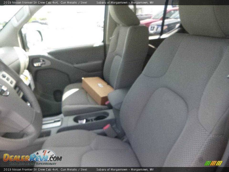 2019 Nissan Frontier SV Crew Cab 4x4 Gun Metallic / Steel Photo #14