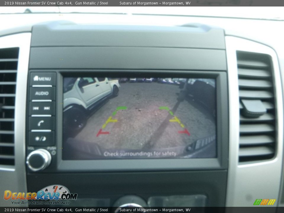 2019 Nissan Frontier SV Crew Cab 4x4 Gun Metallic / Steel Photo #18